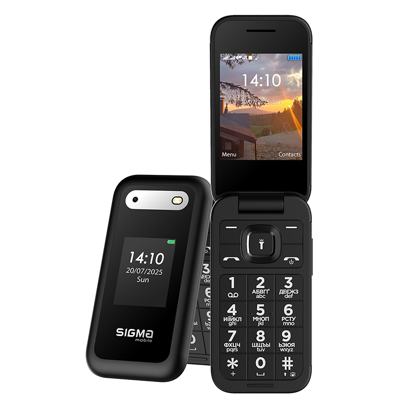 Sigma mobile X-style 281 CLIK Black Мобильный телефон Sigma mobile X-style 281 CLIK Black