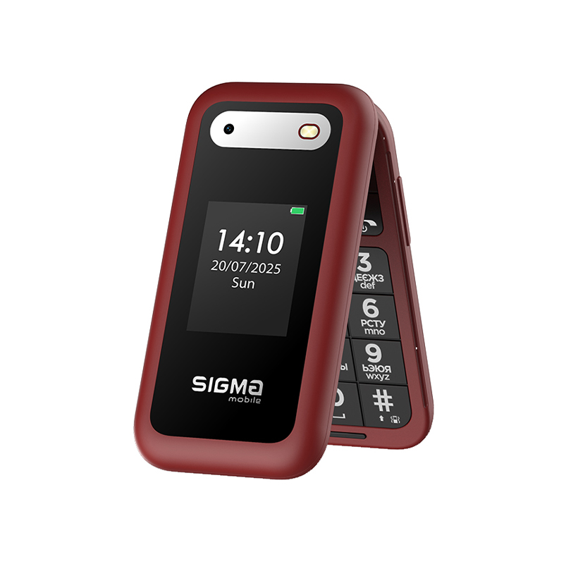 Sigma mobile X-style 281 CLIK Red Мобильный телефон Sigma mobile X-style 281 CLIK Red