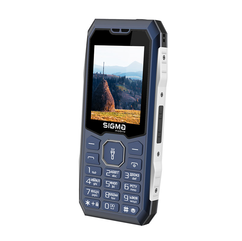 Sigma mobile X-style 341 BRO Type-C Blue — батарея и динамик