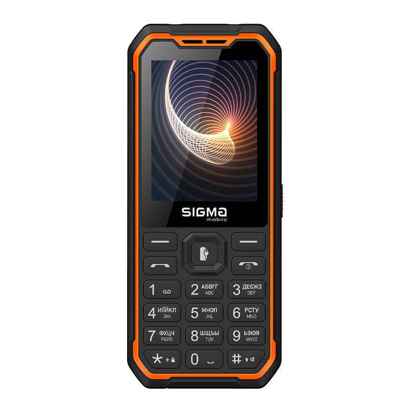 Мобільний телефон Sigma mobile X-style 310 Force Type-C чорно-помаранчевий
