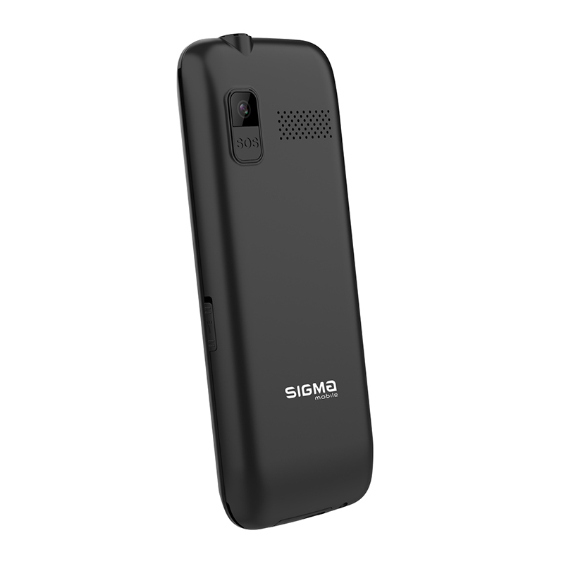 Sigma mobile Comfort 50 GRACE Black — SOS-кнопка
