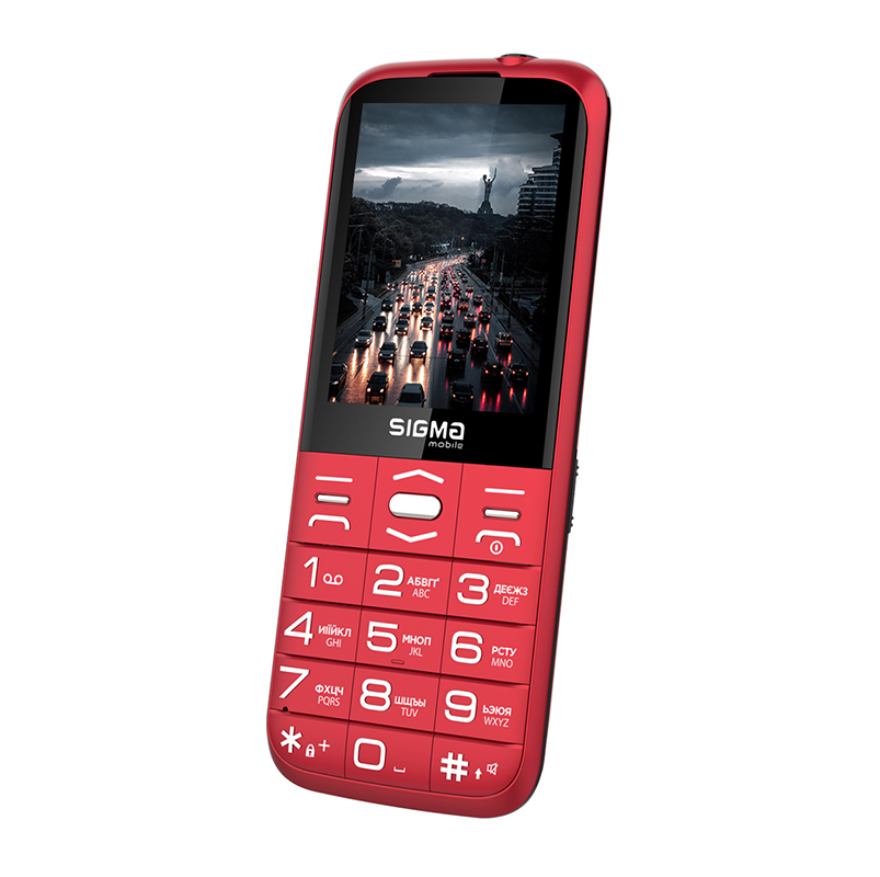 SOS-кнопка Sigma mobile Comfort 50 GRACE Red Sigma mobile Comfort 50 GRACE Red — SOS-кнопка