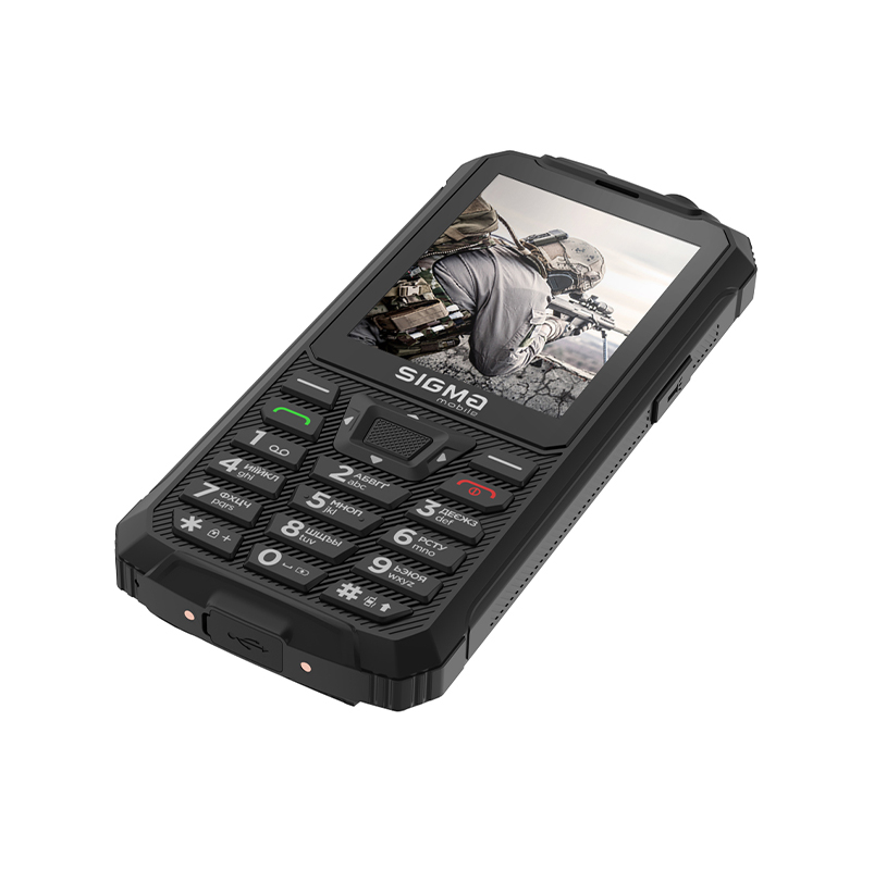 X-treme PR68 Type-C Black фото 5 Sigma mobile X-treme PR68 Type-C Black, вид сбоку