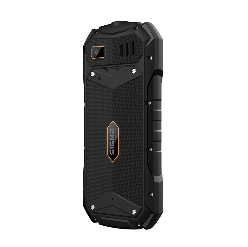 Две SIM-карты Sigma mobile X-treme PV68 Black-Orange Sigma mobile X-treme PV68 Black-Orange — две SIM-карты и разъём Type-C