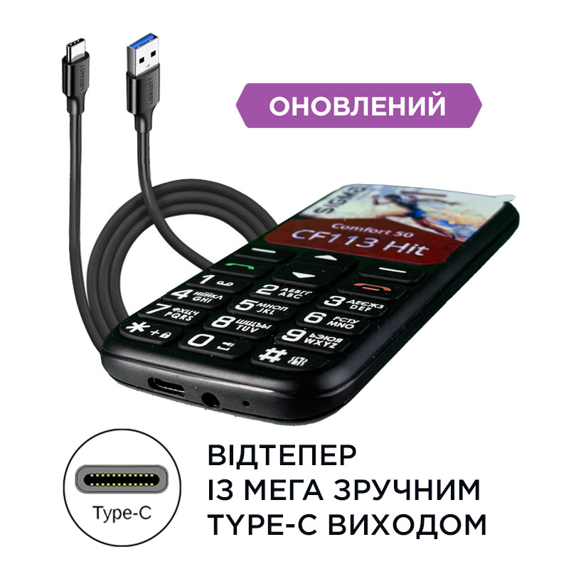 Функции Sigma mobile Comfort 50 HIT Black Sigma mobile Comfort 50 HIT Black — простые функции