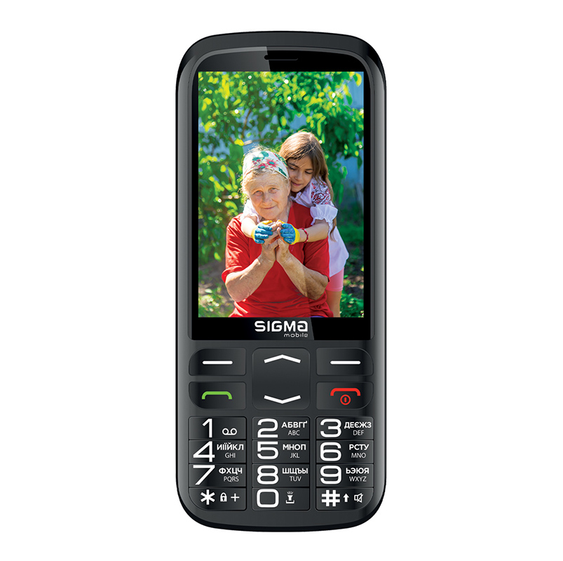 Sigma mobile Comfort 50 Optima Black Мобильный телефон Sigma mobile Comfort 50 Optima Black