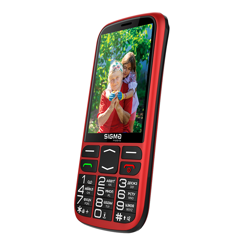 SOS-кнопка Sigma mobile Comfort 50 Optima Red Sigma mobile Comfort 50 Optima Red — SOS-кнопка