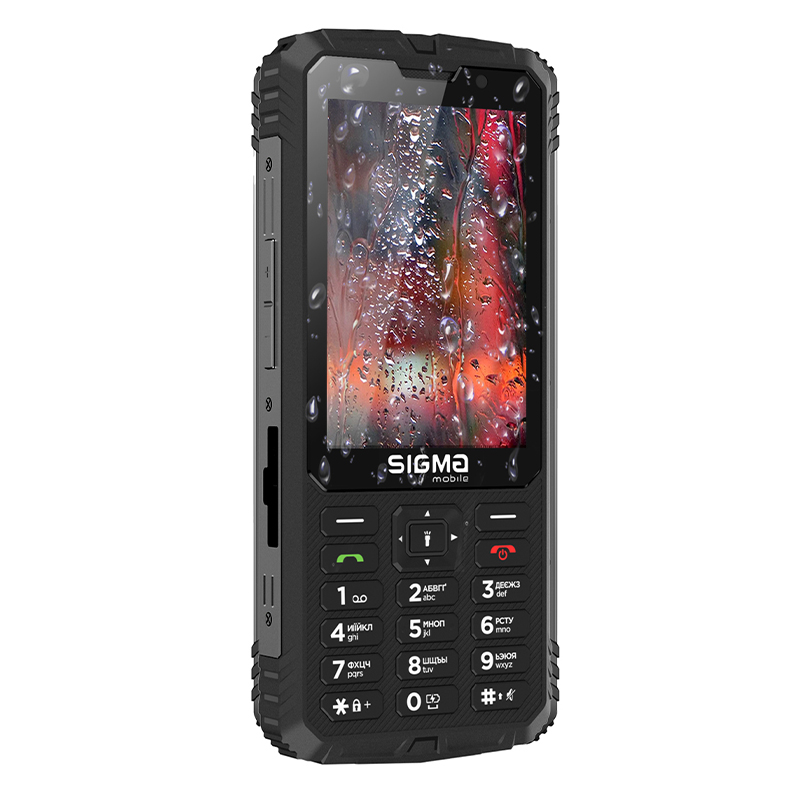 X-treme PM68 Black фото 6 Sigma mobile X-treme PM68 Black, вид сбоку