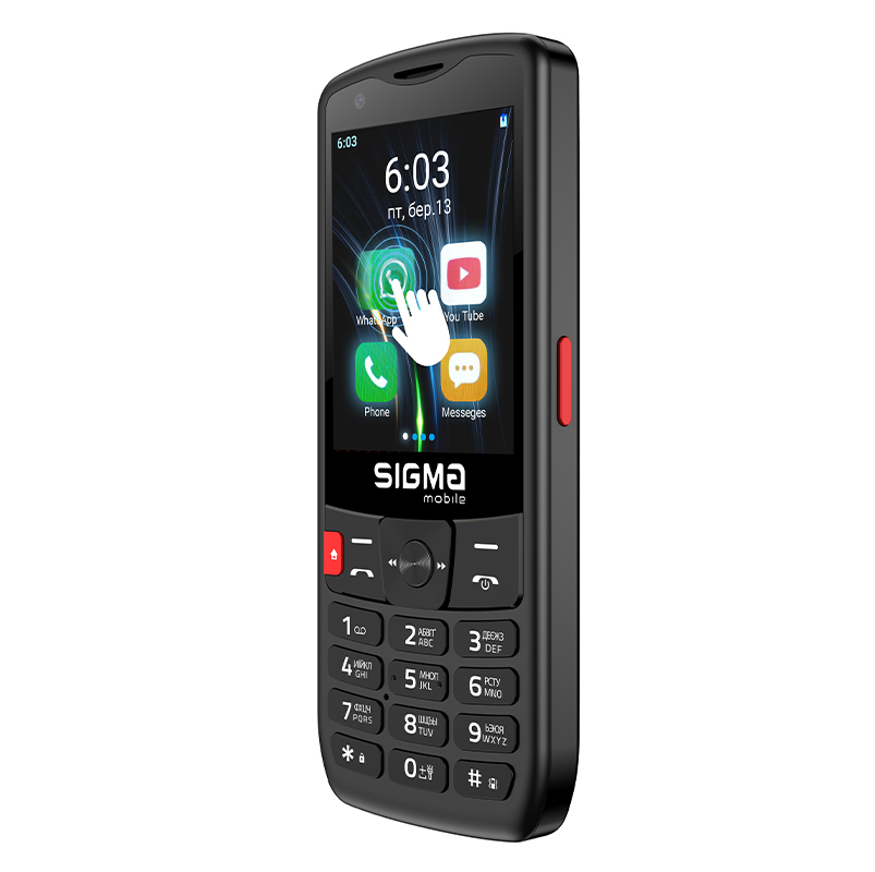 Sigma mobile X-style S3501 черный — компактный корпус