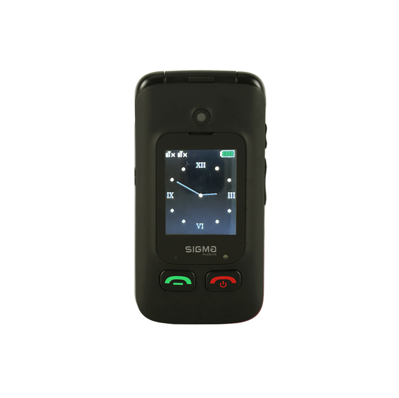 Два экрана Sigma mobile Comfort 50 Shell DUO Black Sigma mobile Comfort 50 Shell DUO Black — внешний и внутренний экран