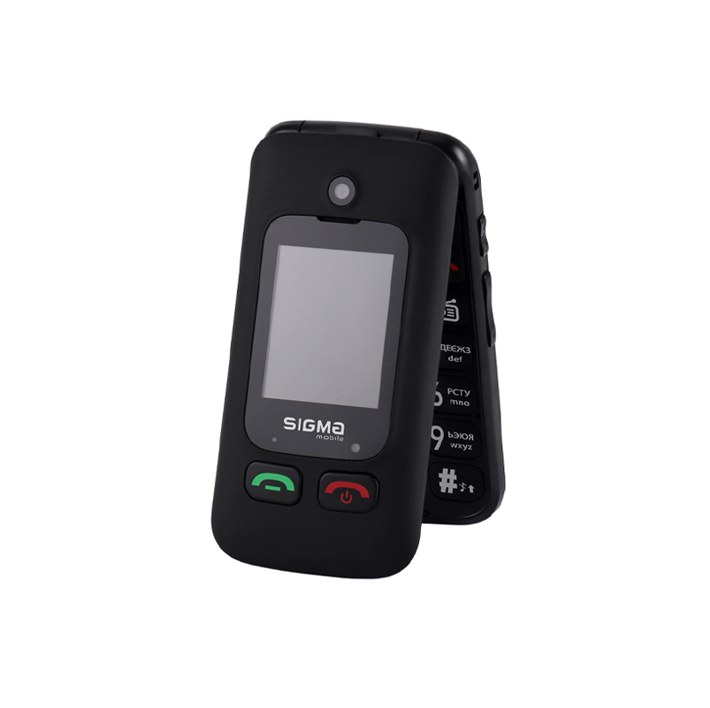 Складной корпус Sigma mobile Comfort 50 Shell DUO Black Sigma mobile Comfort 50 Shell DUO Black — складной корпус