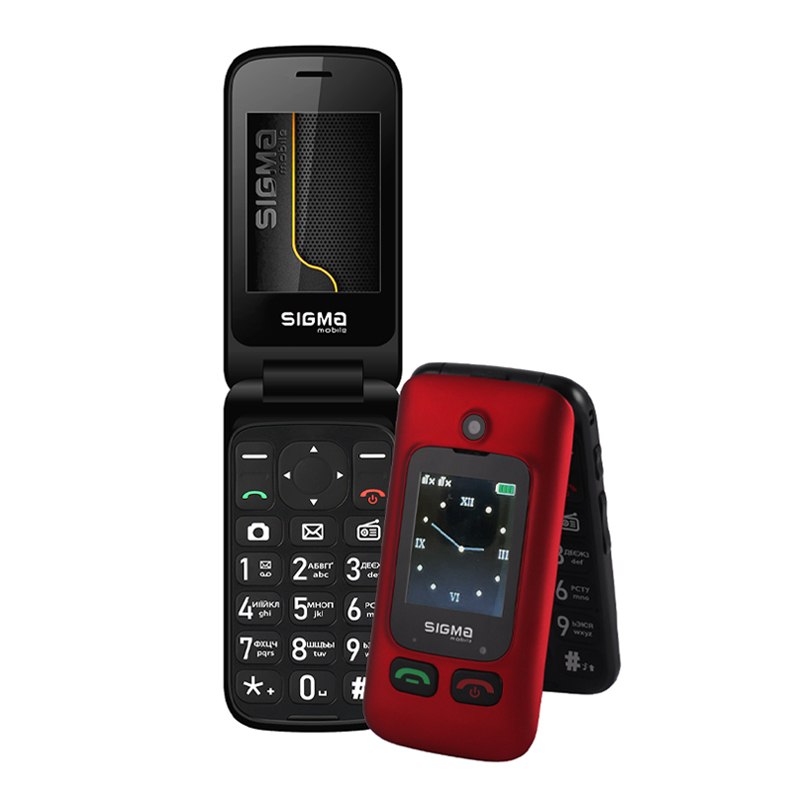 Мобильный телефон Sigma mobile Comfort 50 Shell DUO Red-Black
